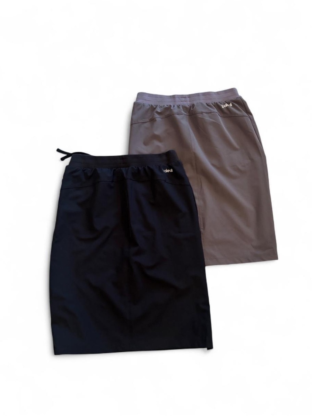 Bundle Baleaf Long Active Skirts in Gray and Black Size Small